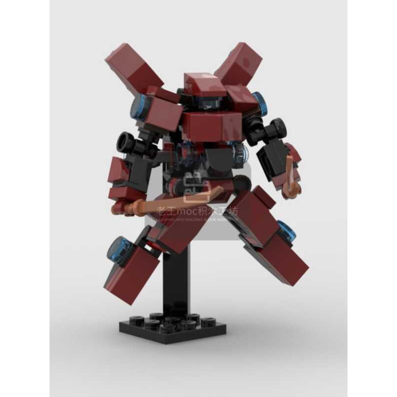 LE Compatible High Mecha Exoskeleton Ghost Rider Form Robot MOC ...