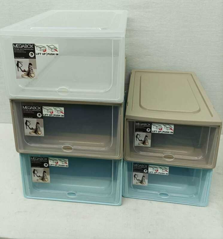 Megabox Storage & Organizing Box ( Mg-851B / Mg-852B ) | Shopee Philippines