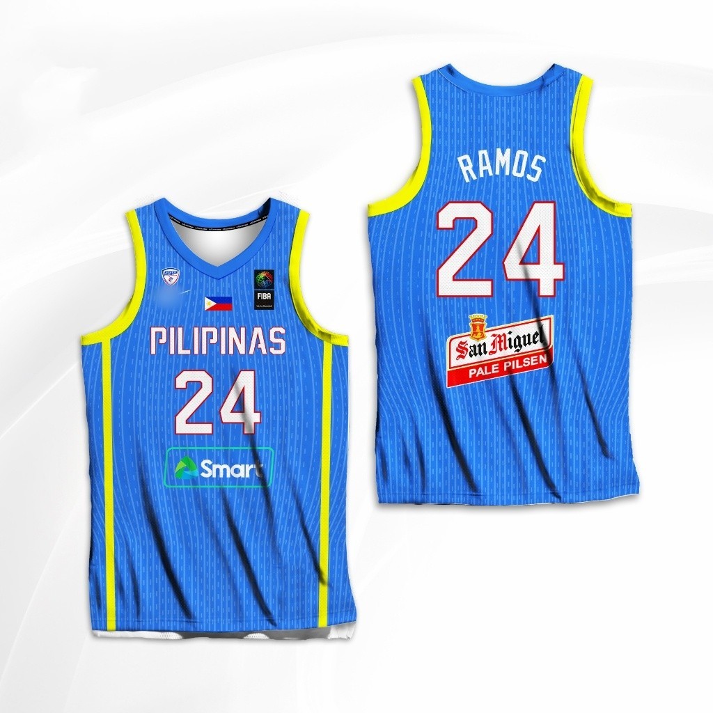 PILIPINAS 2024 FIBA BLUE BROWNLEE RAMOS QUIAMBAO NEWSOME THOMPSON ...