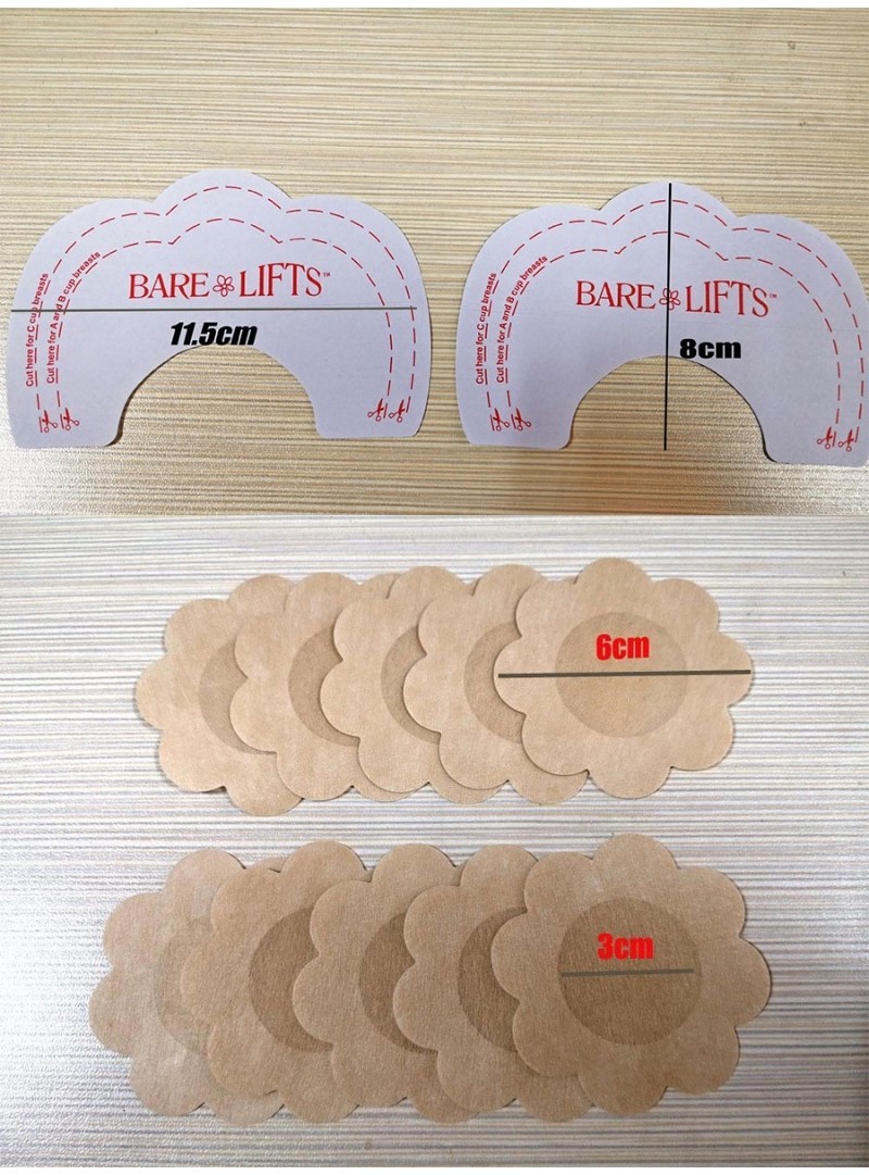 ZXYOUPING 40pcs Breast Lift Stickers,Lifts Invisible Bra Tape Boob ...