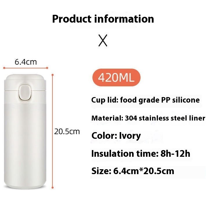Naruto Uzumaki Naruto Cartoon Vacuum Cup for Students, Small and