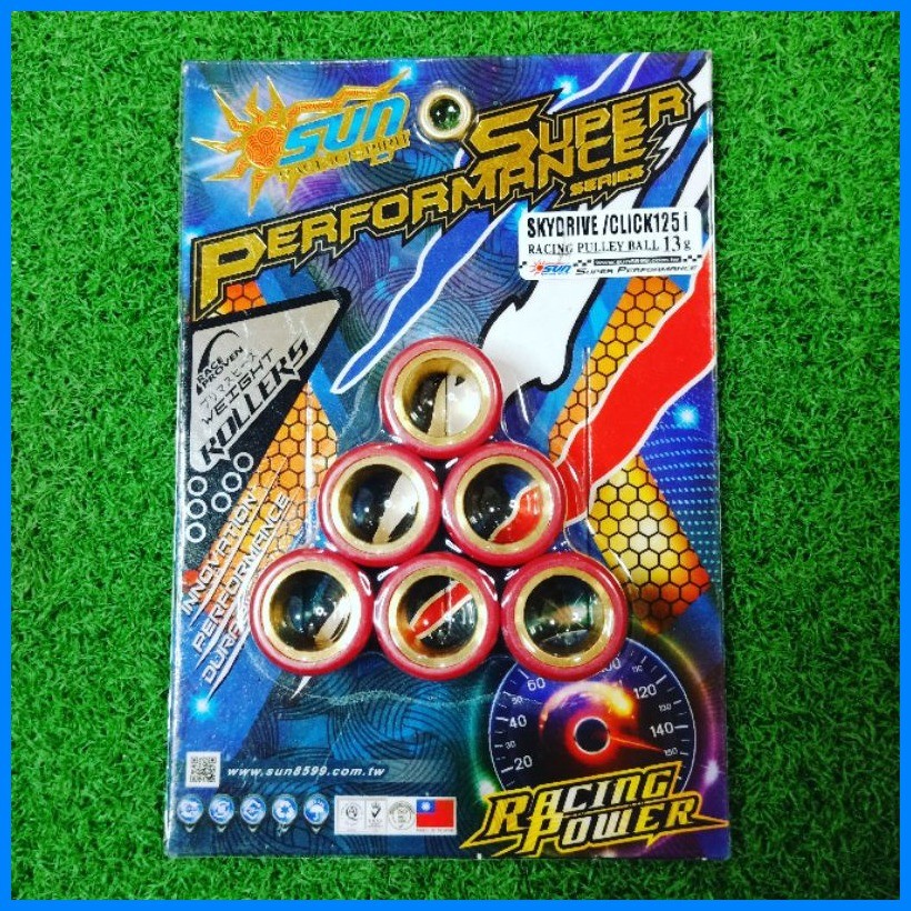 Pulley Ball Sun for SKYDRIVE/CLICK125i ( 8g, 9g, 10g, 11g, 13g, 14g ...