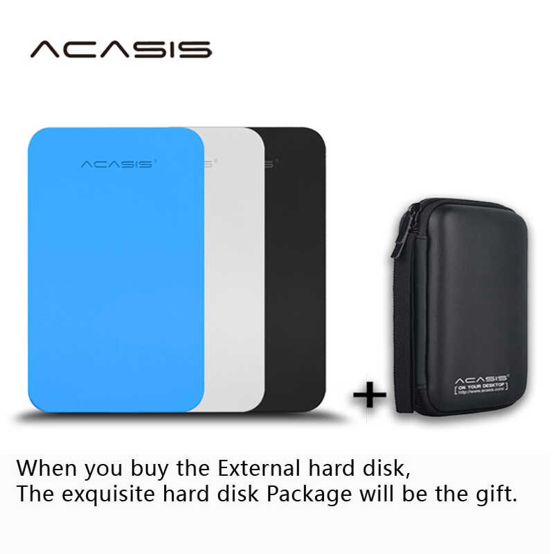 1Tb Acasis''2tb 500Gb Super External Hard Drive Disk Usb3.0 HDD Storage ...