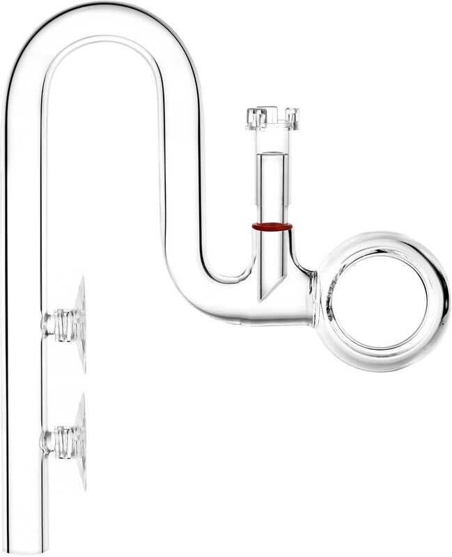 JARDLI Glas Mini Einlauf Lily Pipe Für Nano Aquarien - 13mm Für 12/16mm Schläuche