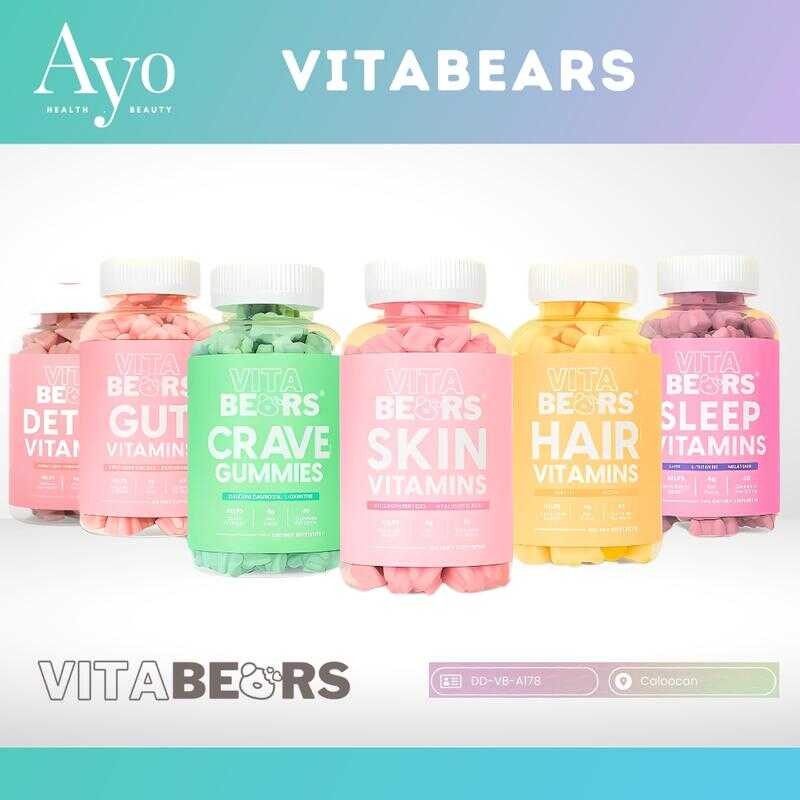 Vitabears Gummy Vitamins Sleep Vbgreen Dtox Flawless Glow Skin Care ...