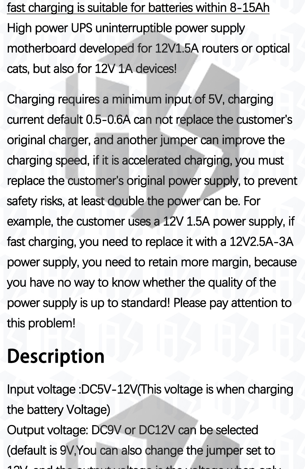 Charging Step Up Booster Module Dc 5v-12v To 9v/12v For 18650 Lithium ...