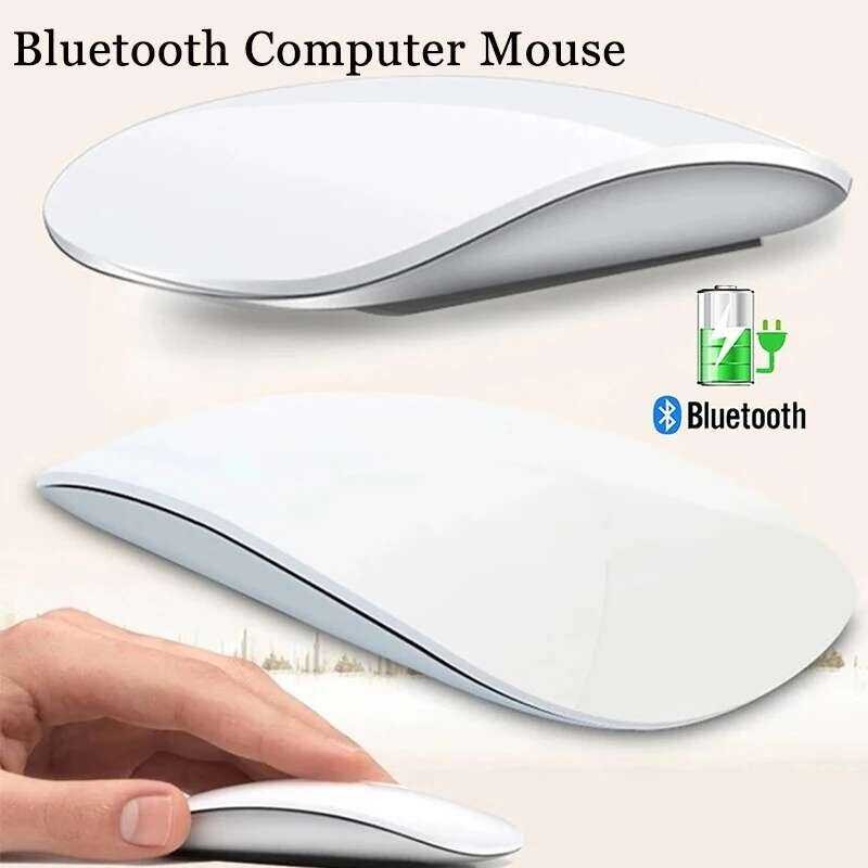 AA Wireless Bluetooth Magic Computer Mouse Dual-Mode Silent ...