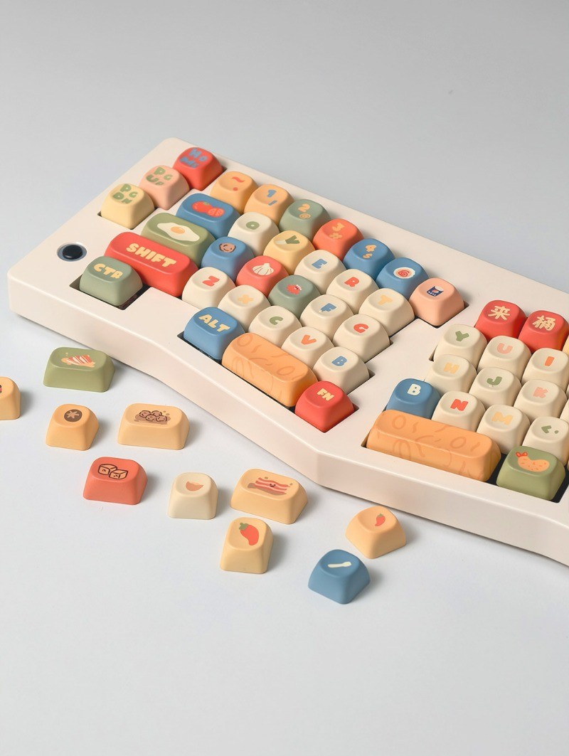 Instant Noodle Keycaps 131 Keys MOA Profile PBT Dye Sublimation ...