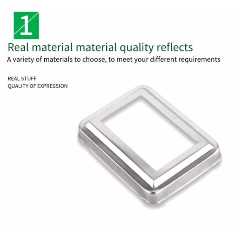 304 Stainless Cover Foot Cover Square Tube Cover Rectangular Tube Cover ...