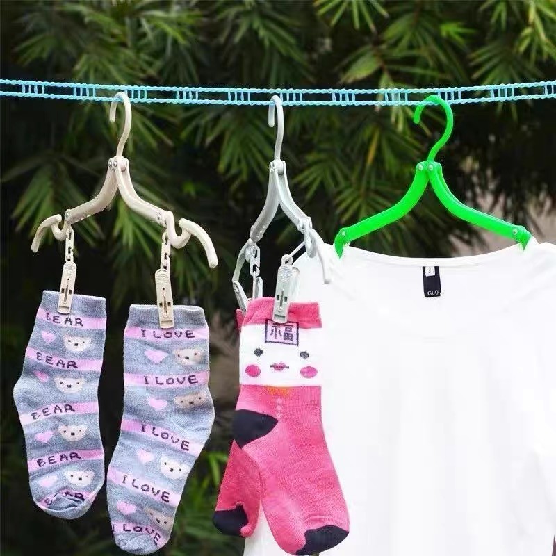 COD 5M Travel Clothes Line Nonslip Clothesline Rope Camping Washing ...