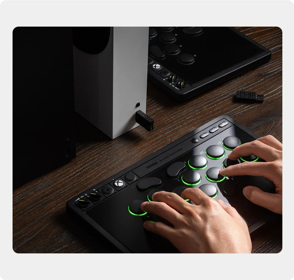 8BitDo Arcade Controller 2.4G Wireless, For Xbox Series X|S, Xbox One ...