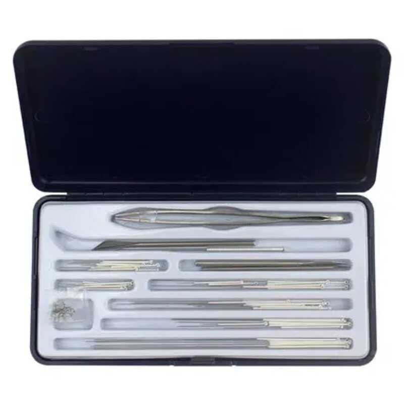 7 Needles At Needle Ng Plum - Instrument Set Acupuncture Bag | Shopee ...