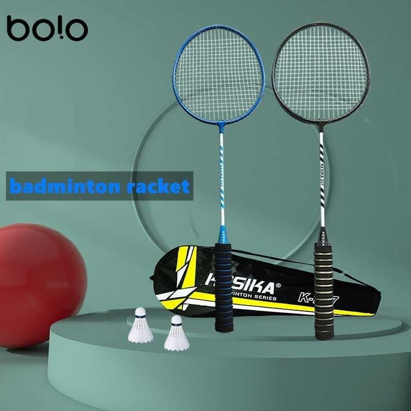 2025 Set 2pcs Alloy Badminton Racket Original for Adult Fiess Kids ...