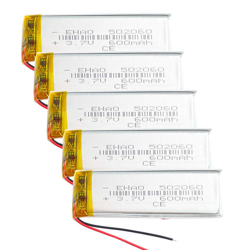 5x 3.7V 600mAh LiPo-batterij + 5-in-1 Oplader Voor SYMA X600W, X700 En X700W Drones – Veilig, Licht En Krachtig