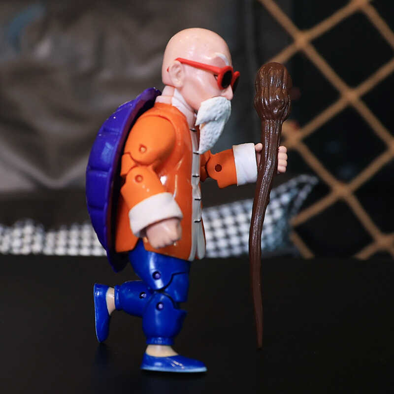 7 16Cm Anime Dragon Ball Z Master Roshi Kame Sennin Movable Joints PVC ...