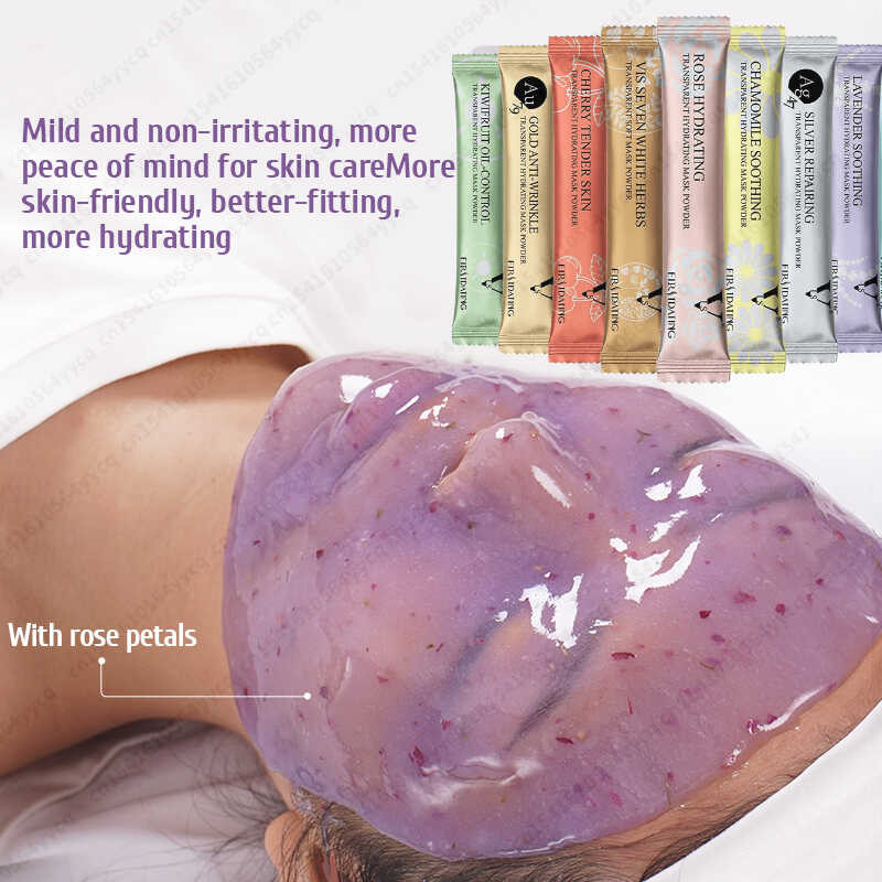 SPA Salon Soft Hydro Jelly Mask Powder Face Skin Care Whitening Rose