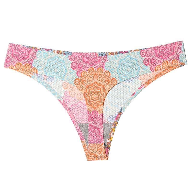 Sexy printed low waist G-string panties underwear us size xs - xl ...