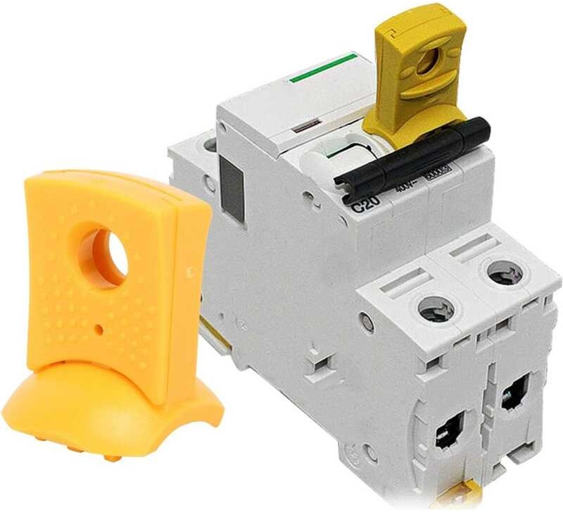 Breaker Miniature Circuit Lockout Pinout Power Isolation Electrical ...
