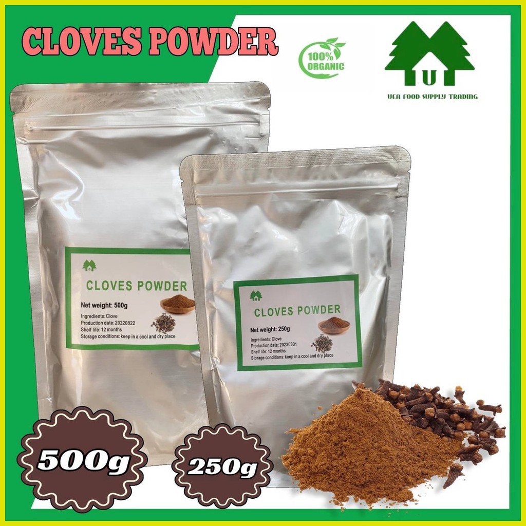 ๑ Cloves Powder 1kg/250g per pack in ZIPLOCK pouch Shopee Philippines