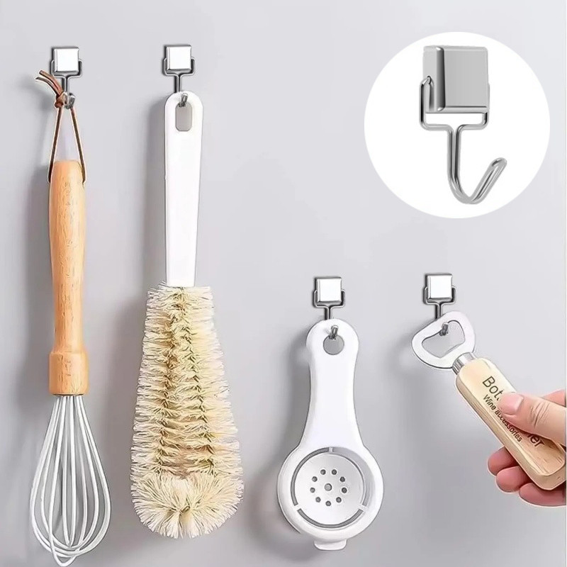 Heavy Duty Strong Magnetic Hooks - Multi-Purpose Metal Storage Pothook ...