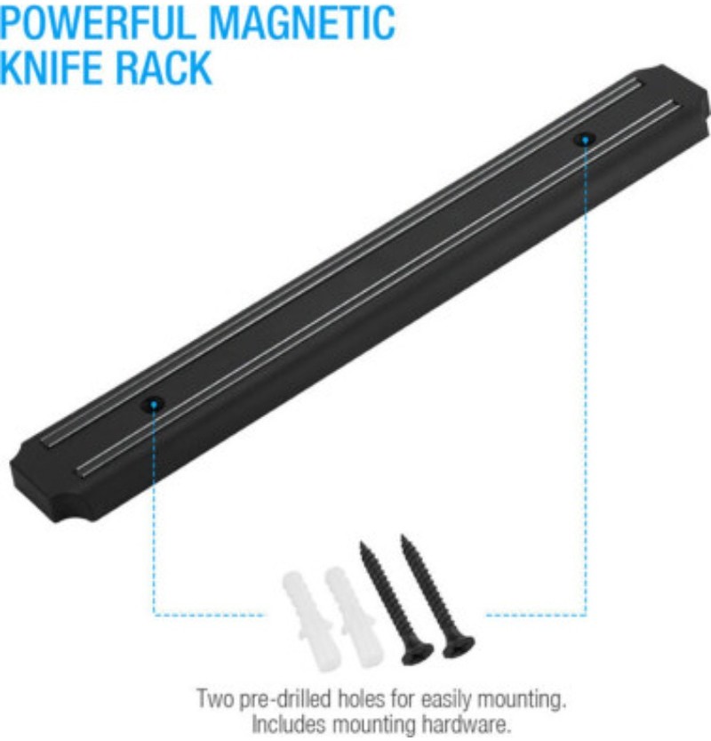 Wall Mounted Powerful Knife Storage Holder 33 CM Shopee