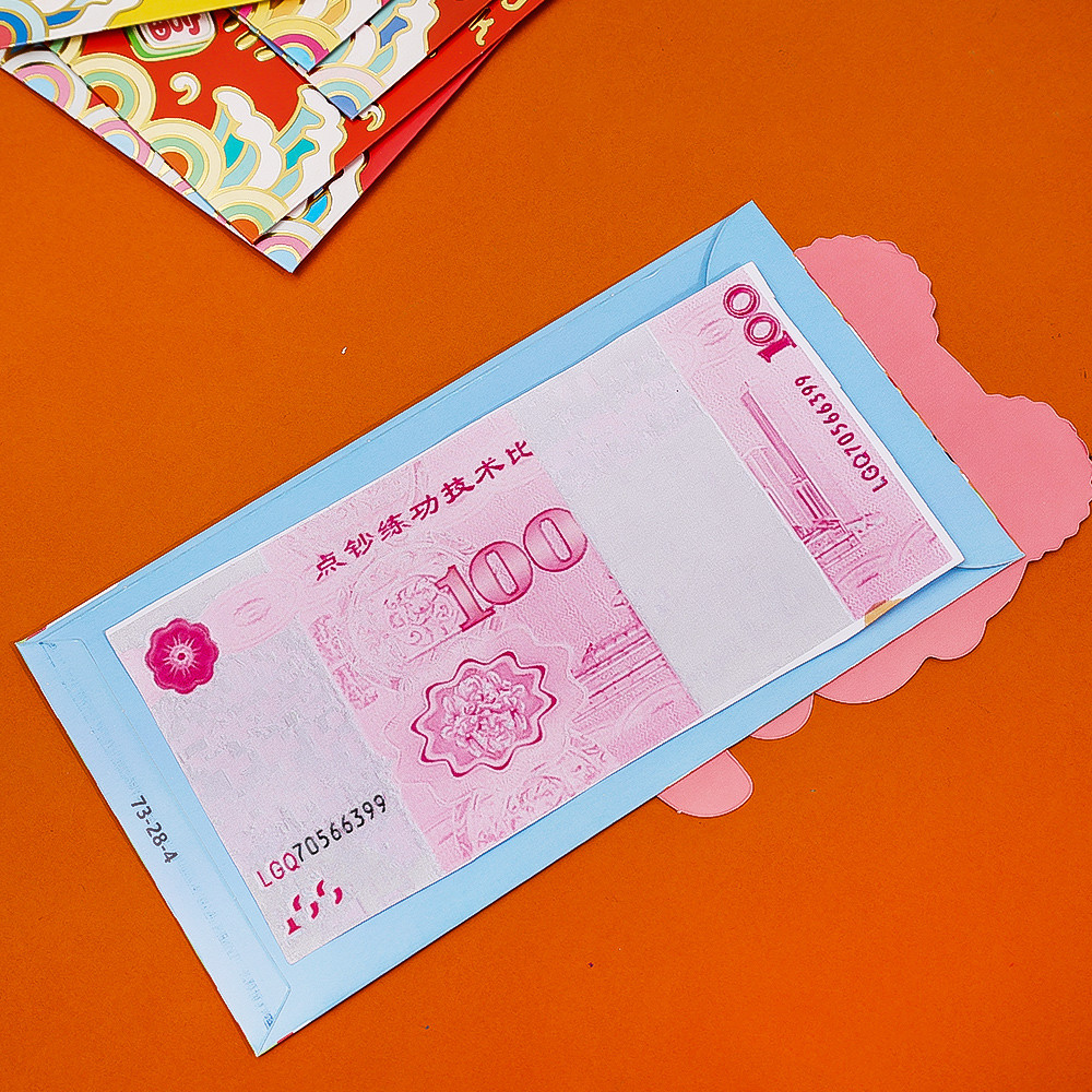 Cartoon 2025 Year of The Snake Spring Festival Red Envelope Chinese