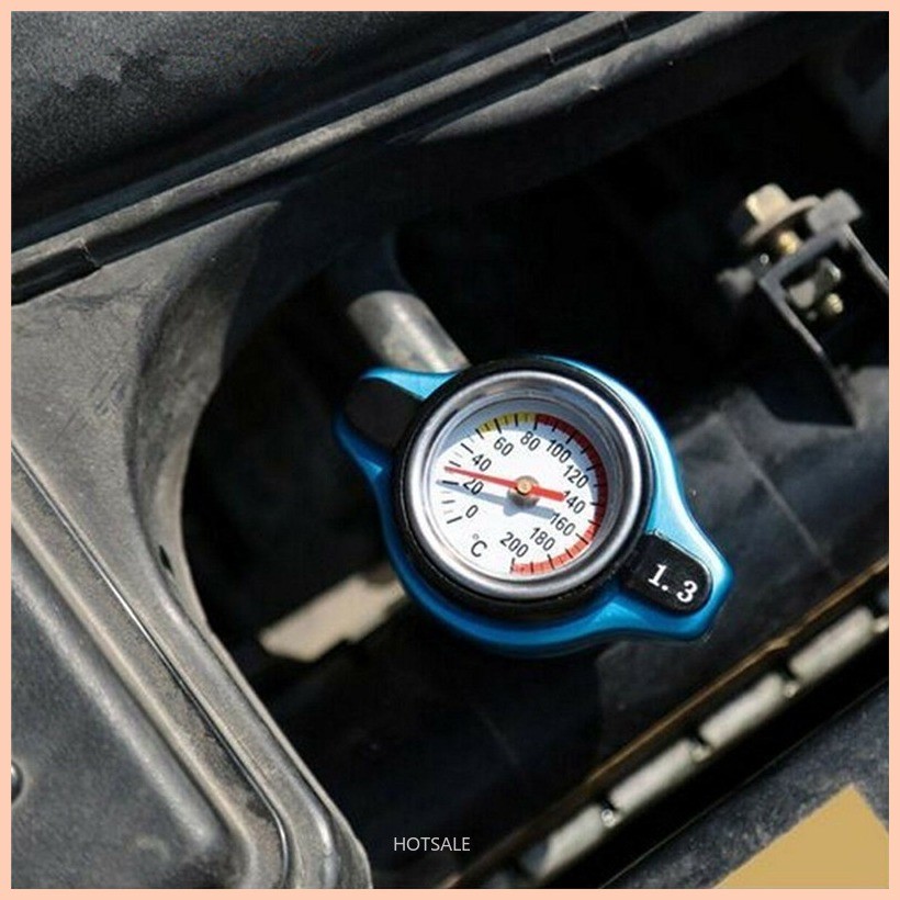 ♀ D1 Spec Universal Car Auto Radiator Cap Water Temperature Meter