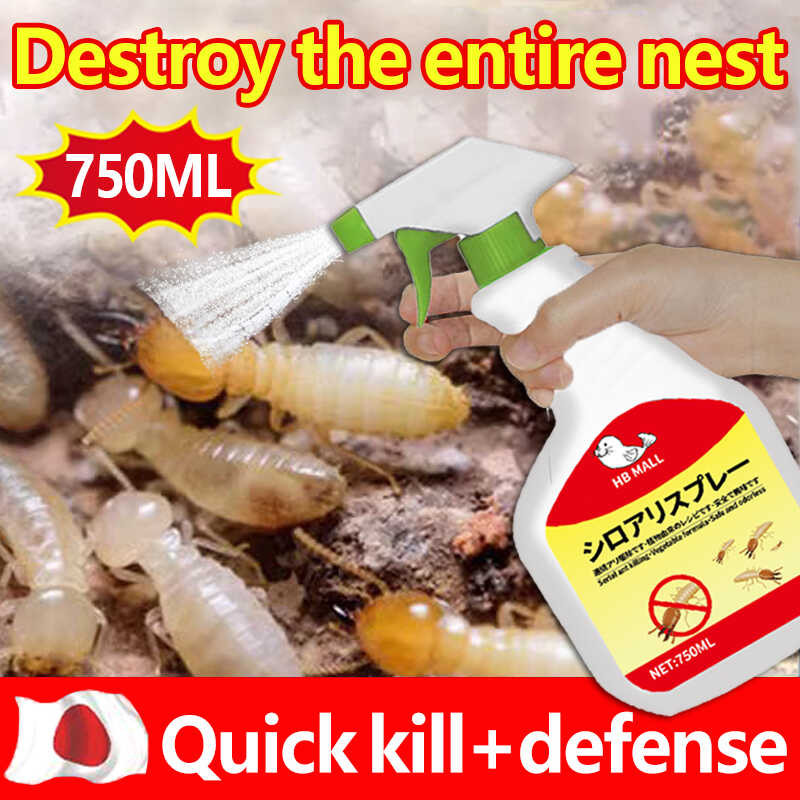 Termite 750Ml Ant Killer Insecticide Termite Spray Killing Termites ...