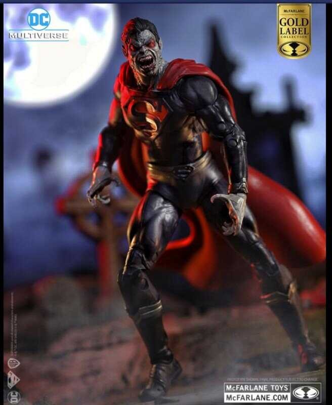 Mcfarlane Vampire Superman Vampire Series Official Movable 7-Inch ...