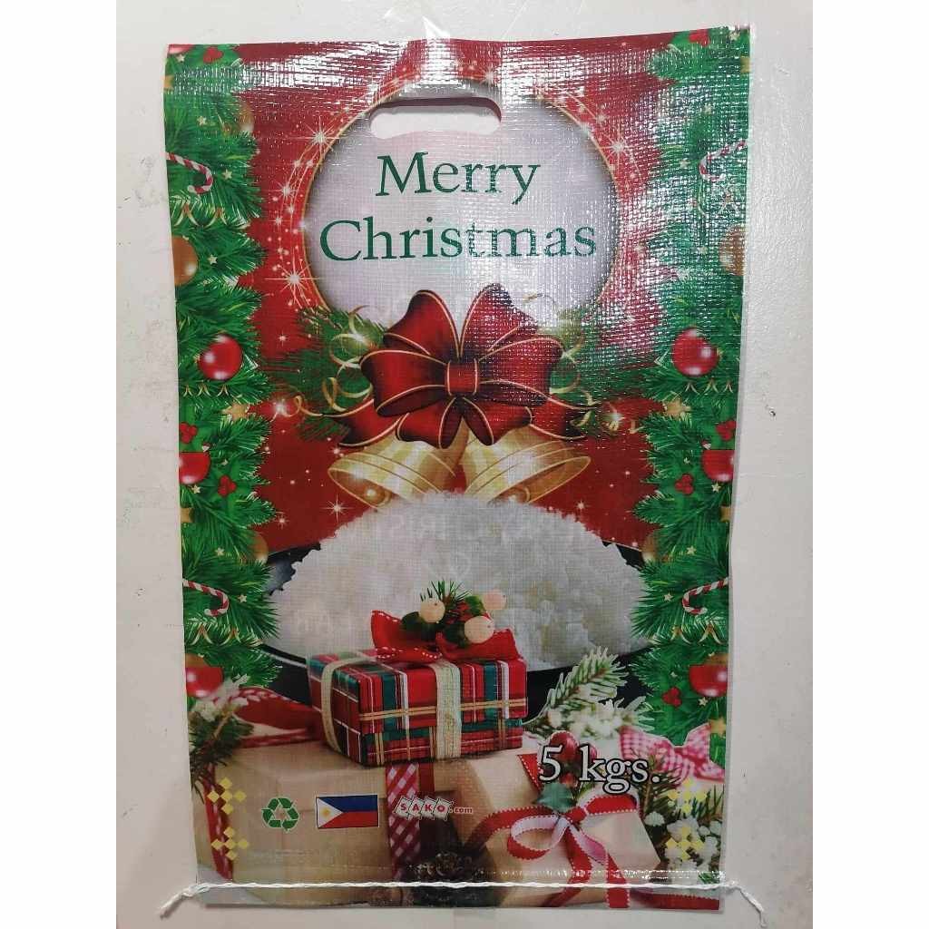 Christmas Rice Sack Double Laminated 5kg Capacity (100pcs. per order ...