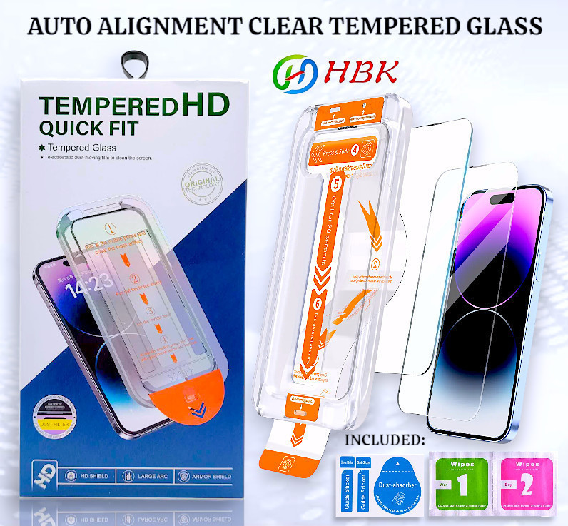 Auto Alignment Tempered Glass Vivo y04 y15a y20 y12a y51 y52s y02 y02s ...
