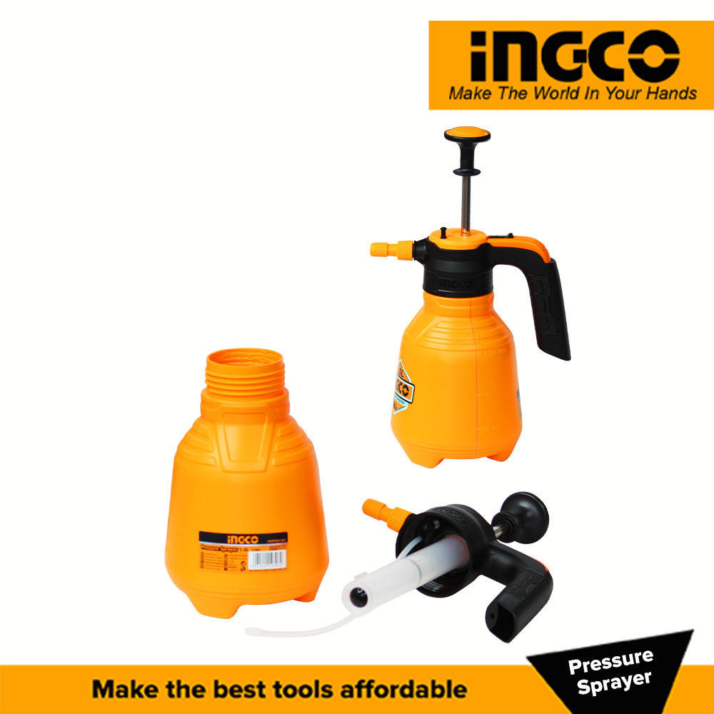 Ingco Handheld Garden Pressure Sprayer For Car Washing Disinfectant 1 ...