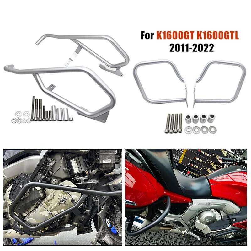 M K1600gt Crash Bar Saddlebag Side Box Engine Guard Protective Frame ...