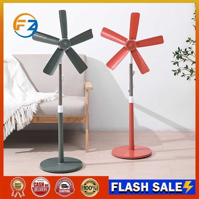 FZ 5 Blade Floor Fan Electric Fan Floor Home Vertical Mini Office Small ...