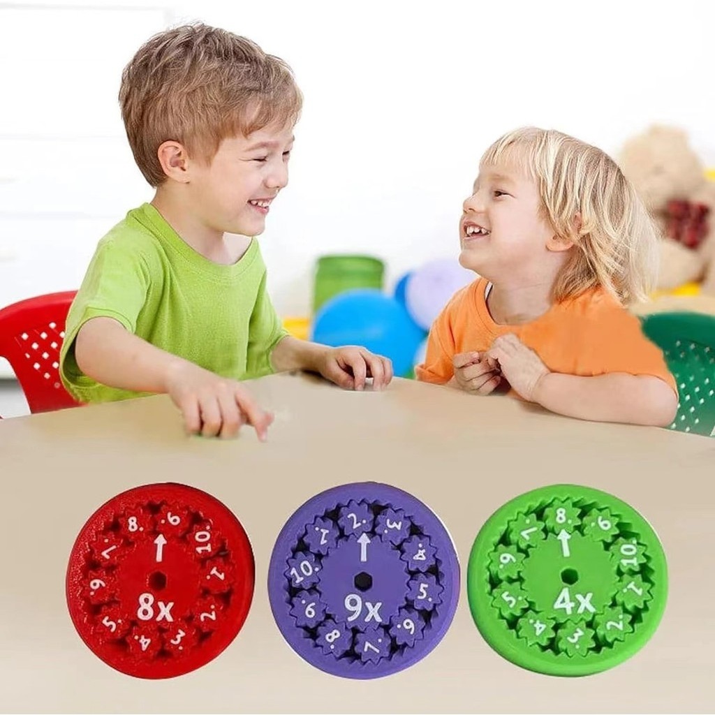 9pcs Set Math Fidget Spinners Learning Arithmetic Calculator ...