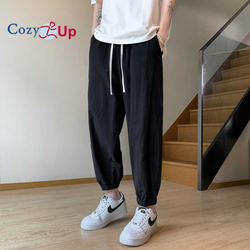 Cozy Up Summer Loose Manipis Linya Maikling Mga Lalaki Ng Malaking Laki ...