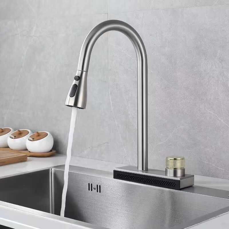 Faucet 304 Faucet Steel Faucet Multi-Function Faucet Waterfall Faucet ...
