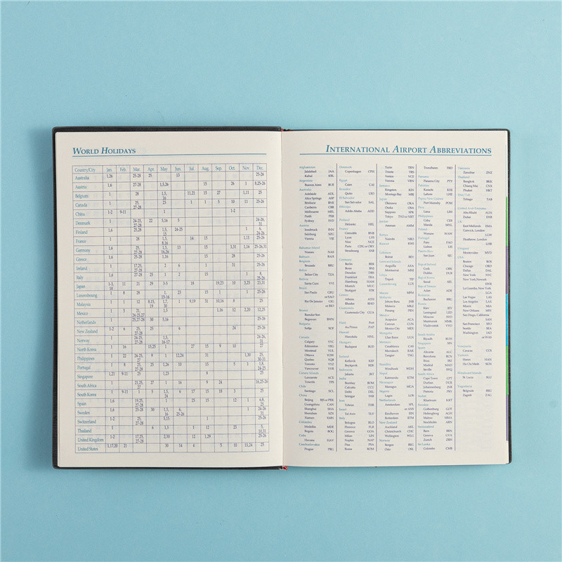 2025 Daily Planner PU Cover Agenda Schedule Notebooks Ideal for School ...
