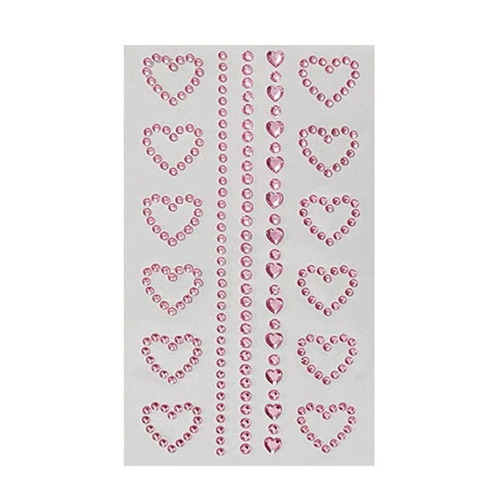 Face Jewelry Crystal Diamond Body Stickers DIY Body Pearl Rhinestones ...