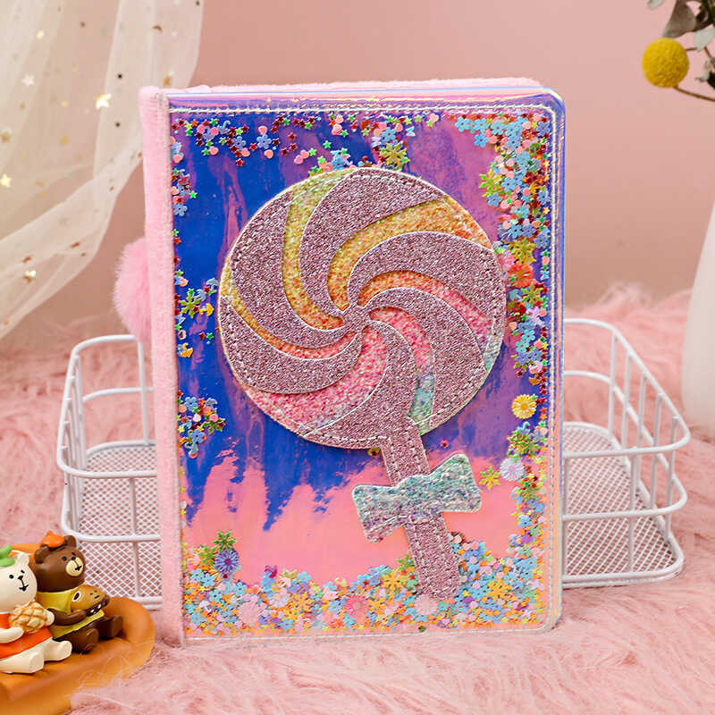 Student A5 Notebook Children's Cartoon Lollipop Notebook Set Stationery ...