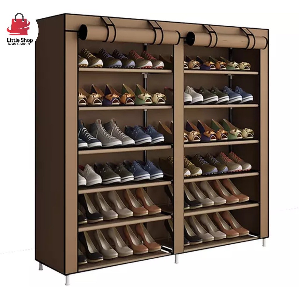 6 Layer Shoe Rack Double Capacity Shoe Rack Shoe Cabinet High ...
