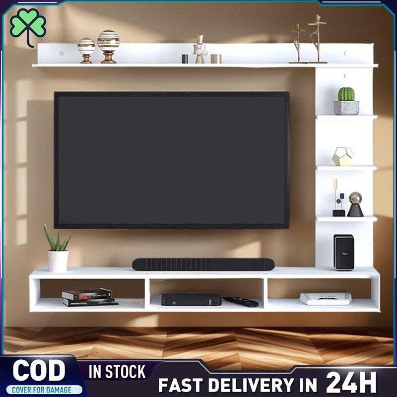 Wall-Mounted TV , Wrap-Around Wall-Mounted Storage Hanging Tv Rack CWY ...