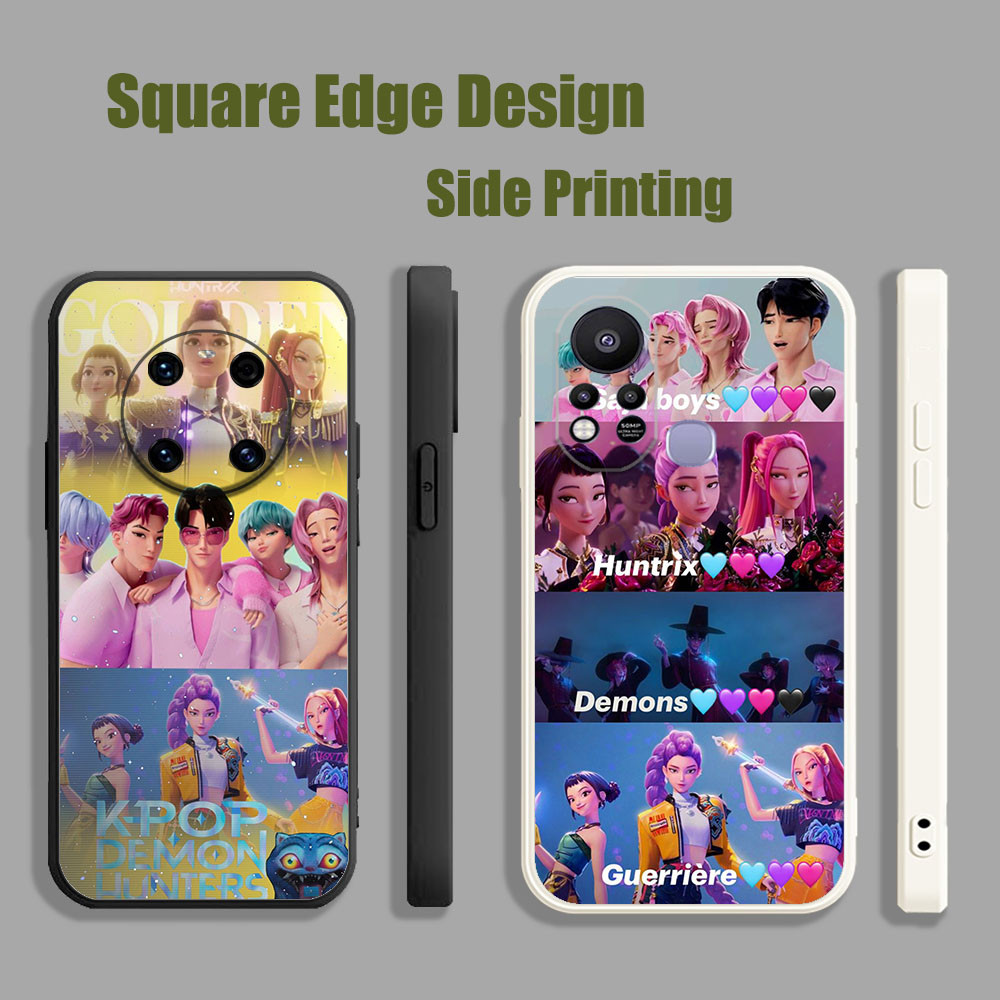 Casing For Tecno Spark 6 Go 5 Air 7 Pro 2020 2021 kpop demon hunters ...