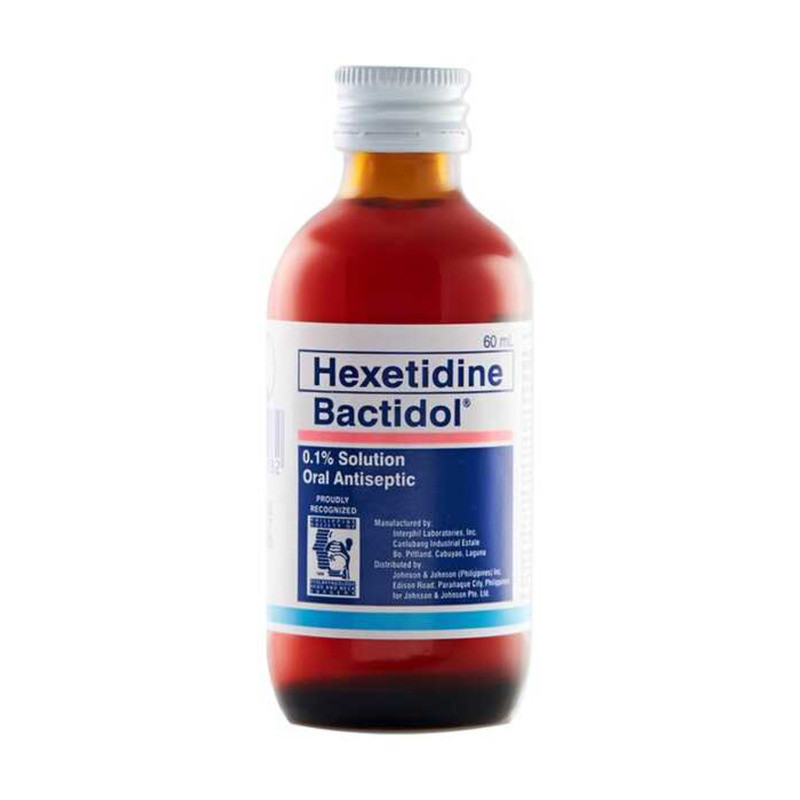 BACTIDOL Antiseptic Liquid For Oral Health, 60Ml Bottle | Shopee ...