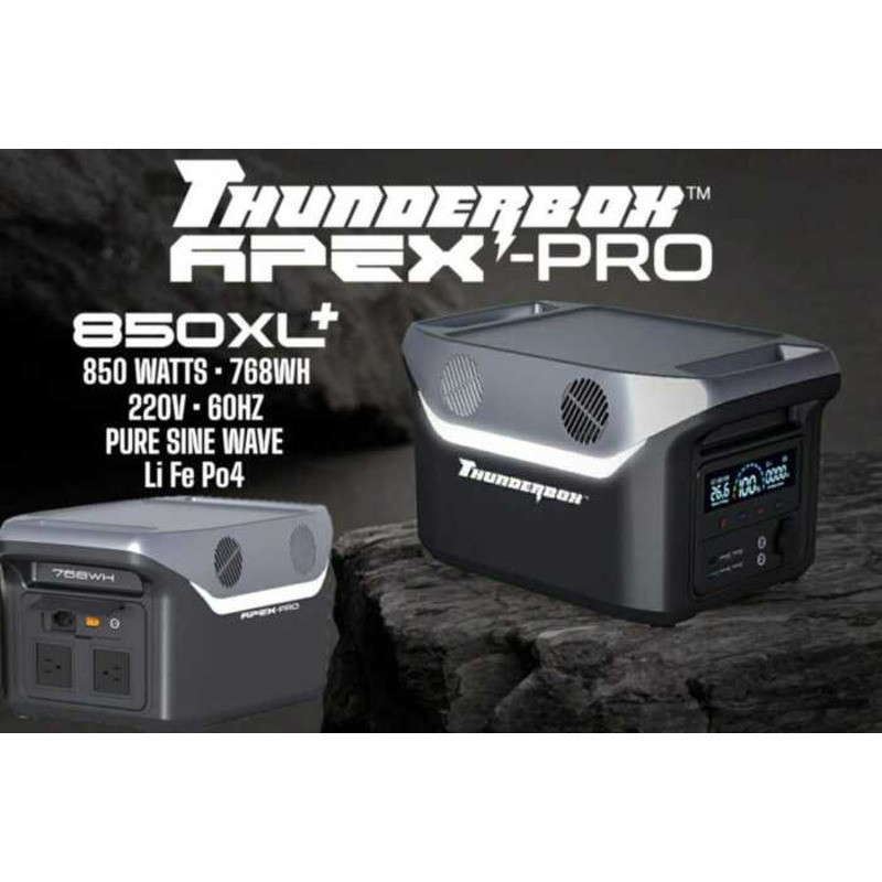 Apex Thunderbox Pro 850Xl+ 2025 Version 850W Output Max Surge 1700W ...