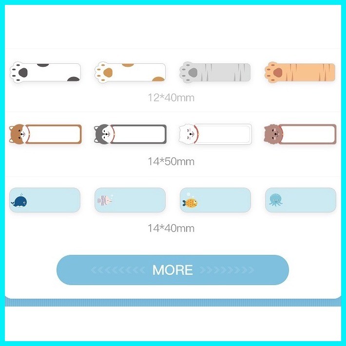 Niimbot Thermal Label Sticker for D11/D101/D110 | Shopee Philippines