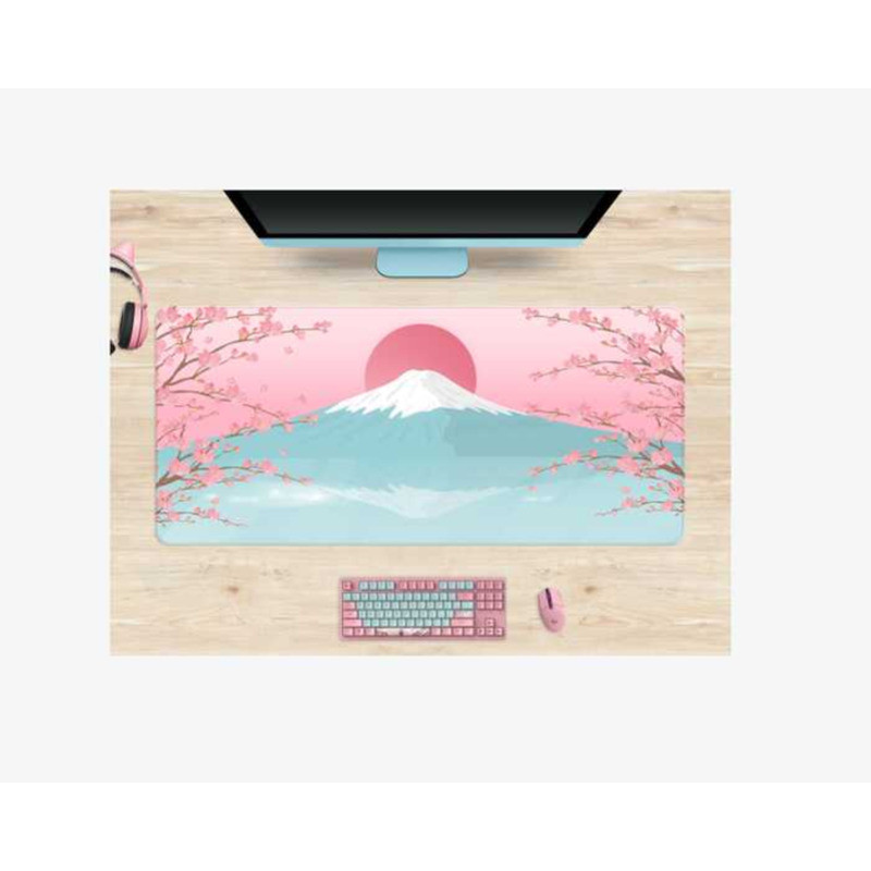 FIREWOLF Mount FUJI Computer Gaming Mouse Pad Super Large Size 79*30Cm ...