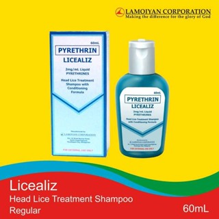 Licealiz Head Lice Treatment Shampoo Regular 60 mL x2 2024 | Shopee ...