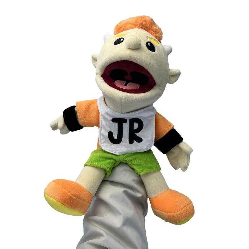 Game Jeffy Hand Puppet Doll Toy Talk Show Roleplay Movable Mouth Props ...