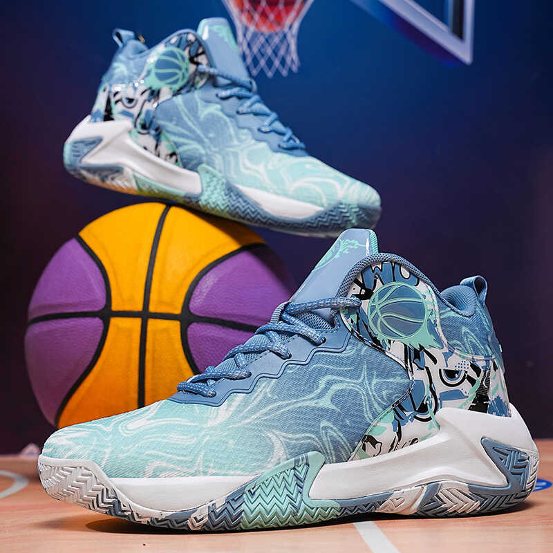 87 Large Size 48 Basketball Practical Sports Running Shoes For Boys Teenagers Students Anti S Shopee Philippines